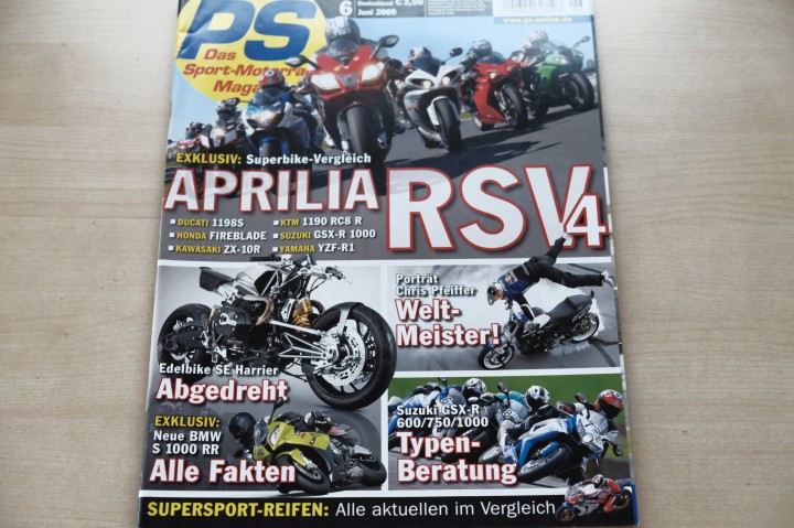 Deckblatt PS Sport Motorrad (06/2009)